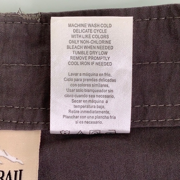 Pacific Trail Coal Relaxed fit multi pockets Cargo pants men size 38X30 NWT - Picture 9 of 13